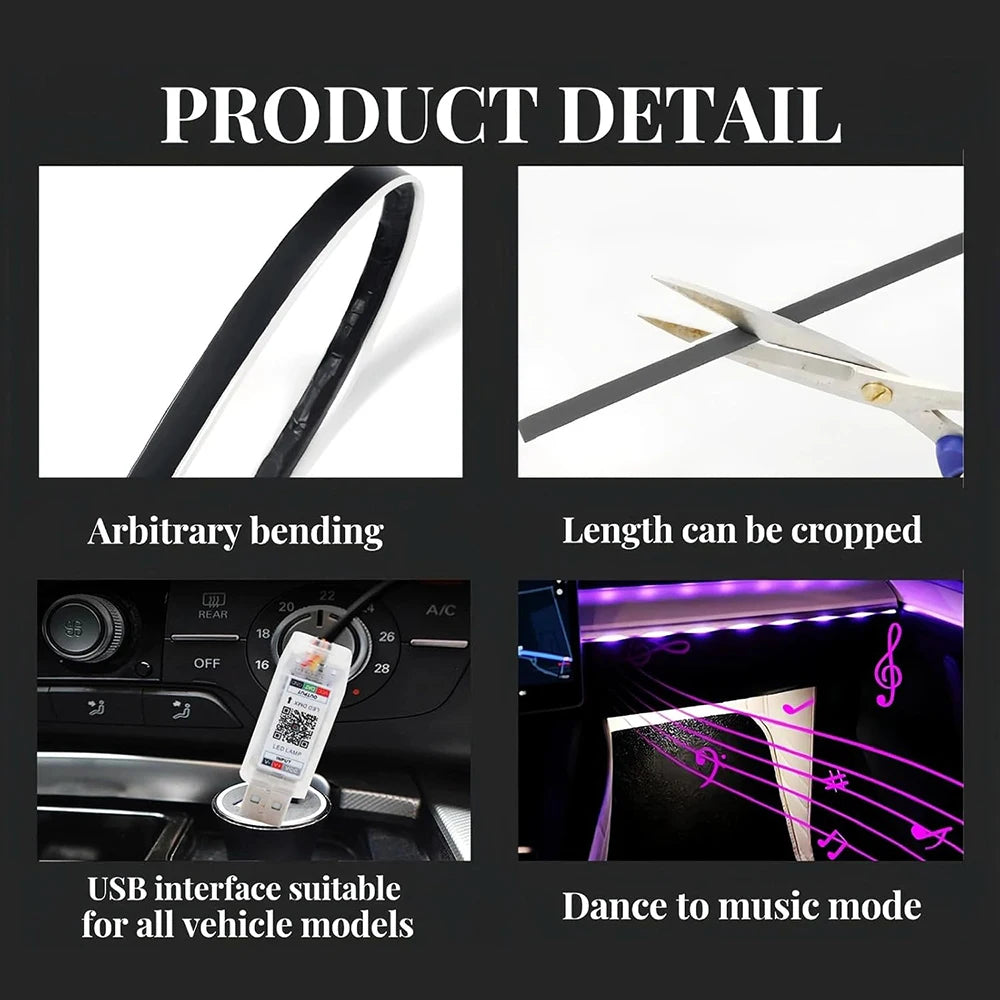 ULTTRA GlowLine™ — RGB Interior Ambient Lighting Kit